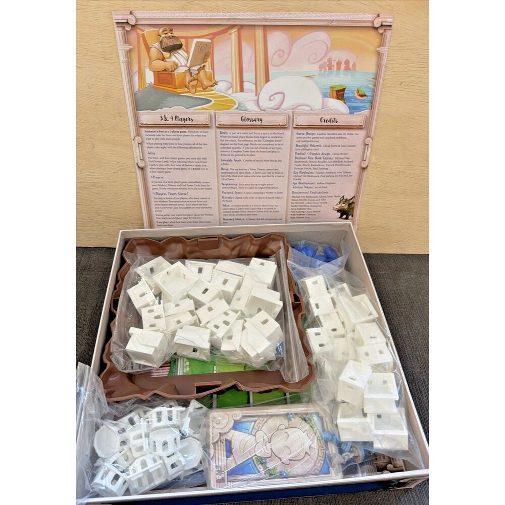 Santorini Roxley Spin Master Board Game Gordon Hamilton New OPENED - Picture 3 of 3